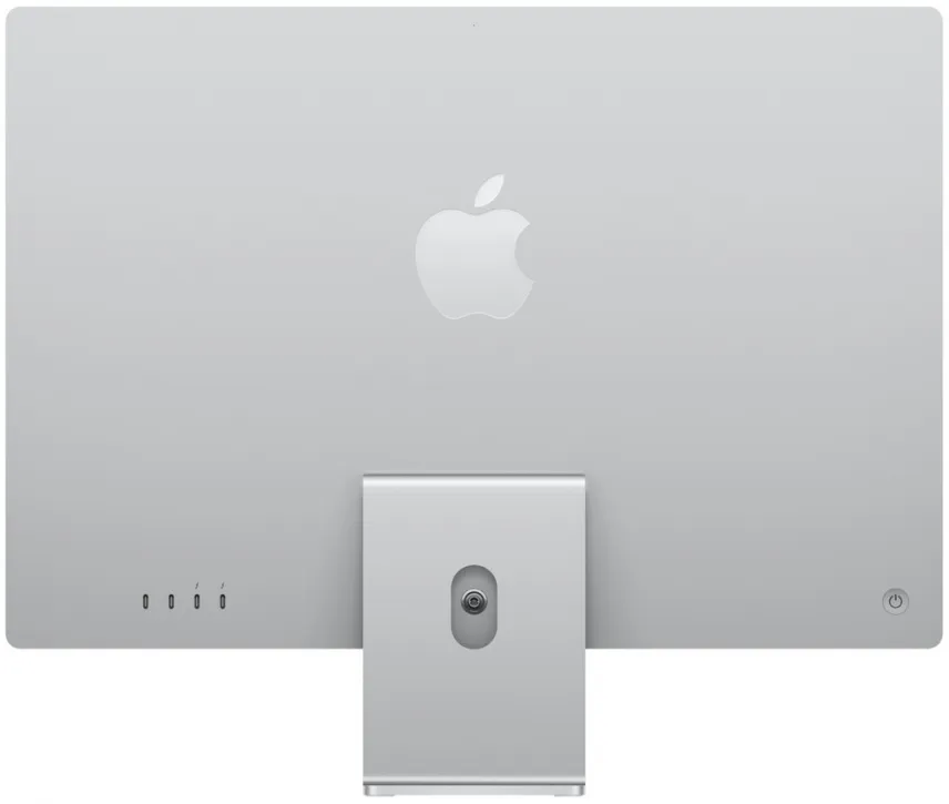 Apple iMac 24" Retina 4,5K, M1 (8C CPU, 7C GPU), 8 ГБ, 256 ГБ SSD, серебристый
