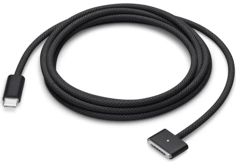 Кабель Apple Type-C - MagSafe 3 (2 м) для MacBook, Тёмная ночь