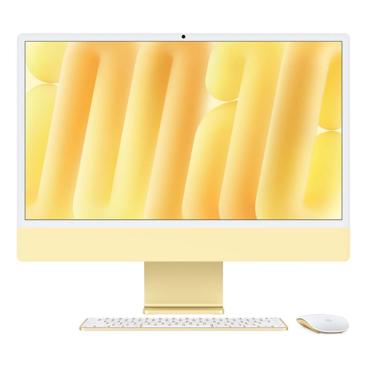 Apple iMac 24" Retina 4,5K, M4 (10C CPU, 10C GPU), 16 ГБ, 256 ГБ SSD, желтый