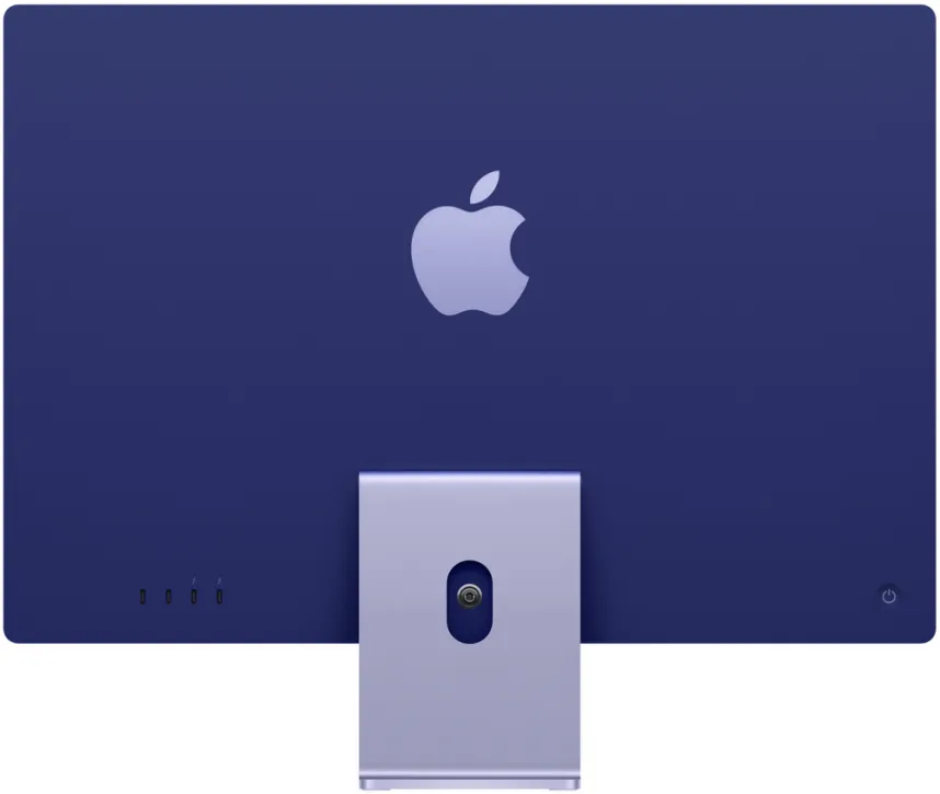 Apple iMac 24" Retina 4,5K, M1 (8C CPU, 8C GPU), 8 ГБ, 512 ГБ SSD, фиолетовый