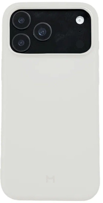 Чехол Magssory для iPhone 17 Pro Max, силикон, с MagSafe, Айвори