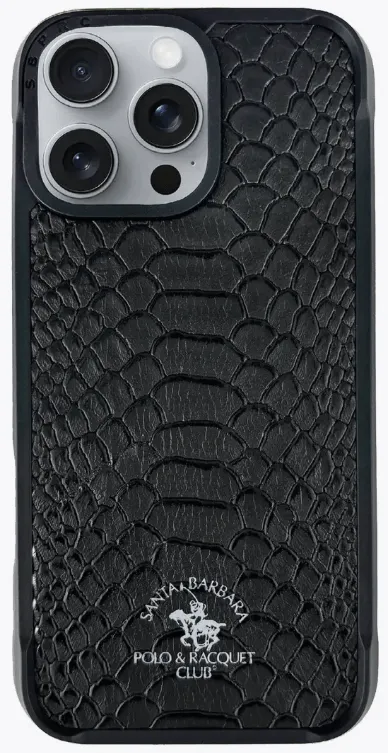 Чехол Santa Barbara с MagSafe для iPhone 16 Pro Max, Черный