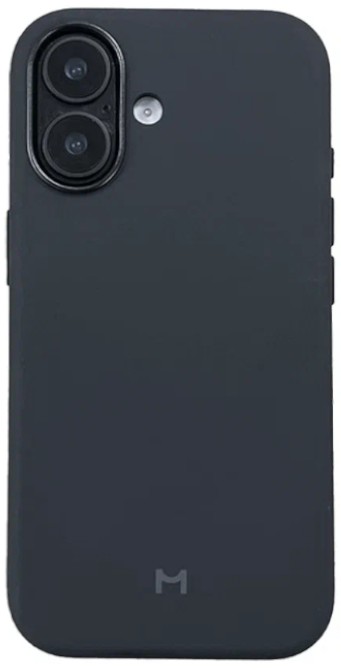 Чехол Magssory для iPhone 17, силикон, с MagSafe, "Тёмная ночь"