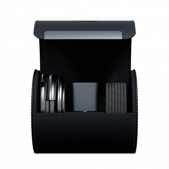 Складное беспроводное зарядное устройство 3в1 Magssory Signature Pro, с поддержкой Qi2, "Темная ночь"