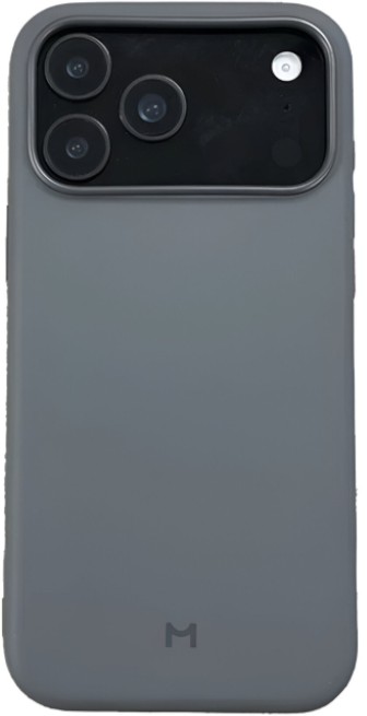 Чехол Magssory для iPhone 17 Pro Max, силикон, с MagSafe, Серый