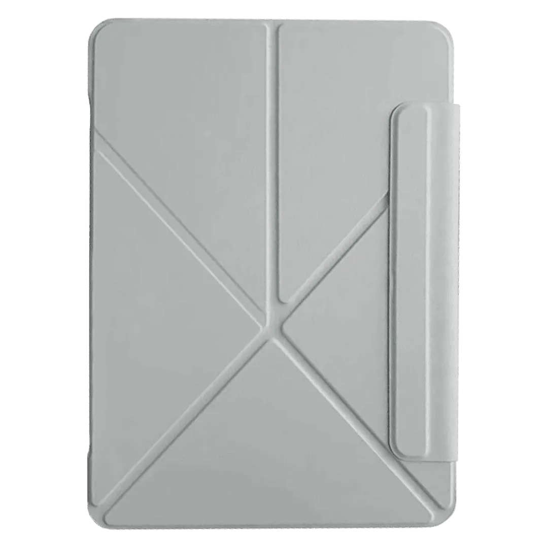 Чехол-книжка с магнитной застежкой для iPad Pro 11" (2024) Светло-серый