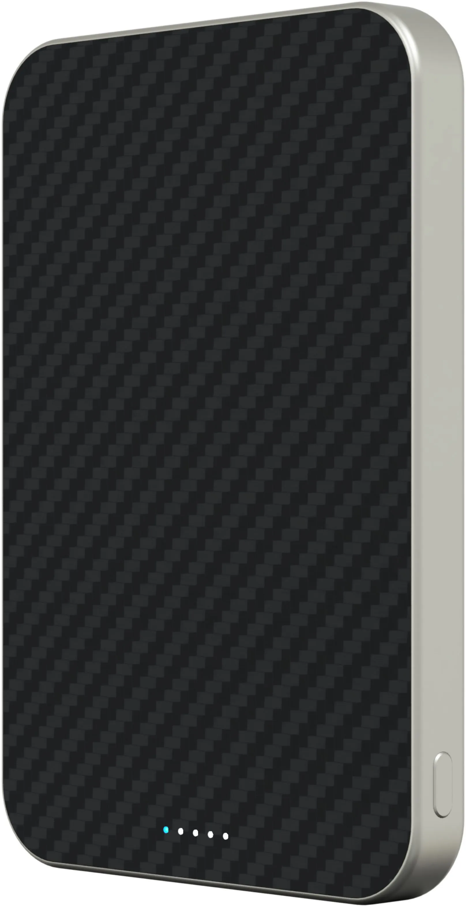 Беспроводной внешний аккумулятор Magssory Pride Pro 5K Magnetic Power Bank, с поддержкой Qi2, "Титановый"