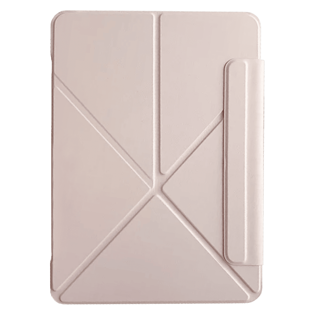 Чехол-книжка с магнитной застежкой для iPad Pro 11" (2024) Пудрово-розовый