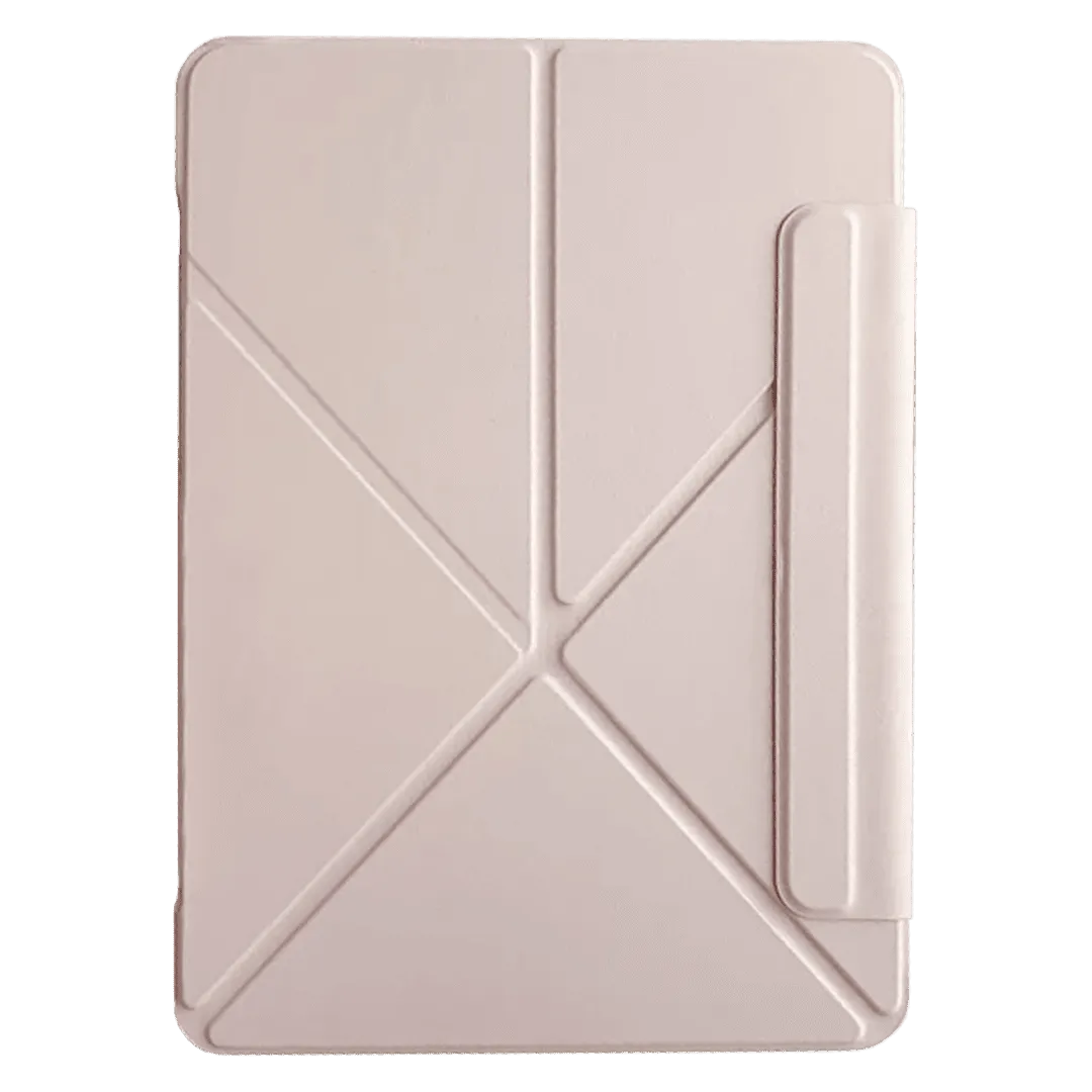 Чехол-книжка с магнитной застежкой для iPad Pro 11" (2024) Пудрово-розовый