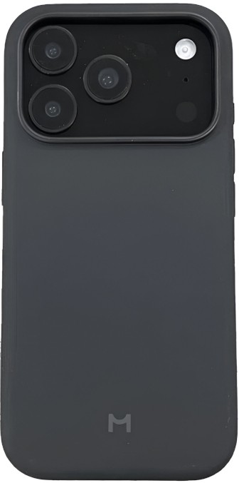 Чехол Magssory для iPhone 17 Pro Max, силикон, с MagSafe, "Тёмная ночь"