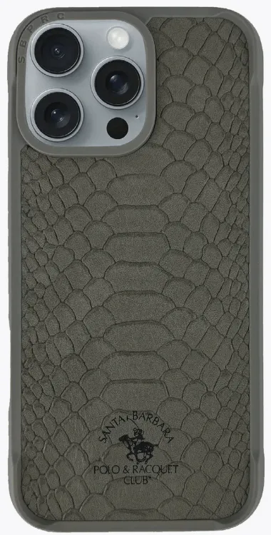 Чехол Santa Barbara с MagSafe для iPhone 16 Pro Max, Серый