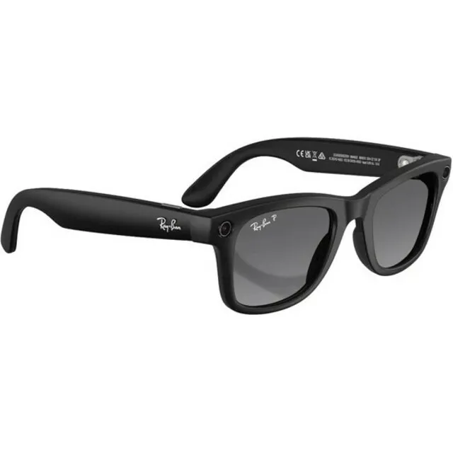 Умные очки Ray-Ban Wayfarer (Gen 2) RW4012 Matte Black/ Polar Gradient Graphite