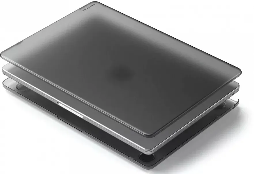 Чехол-накладка для MacBook Pro 16" Затемненный прозрачный