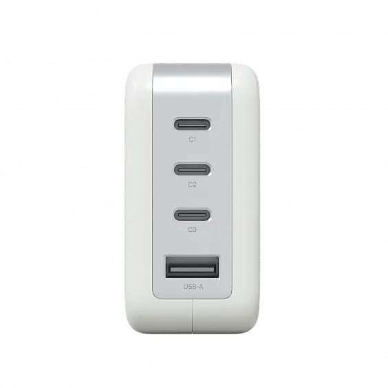 СЗУ Magssory Pulse 100Вт GaN, с функцией быстрой зарядки, Белый