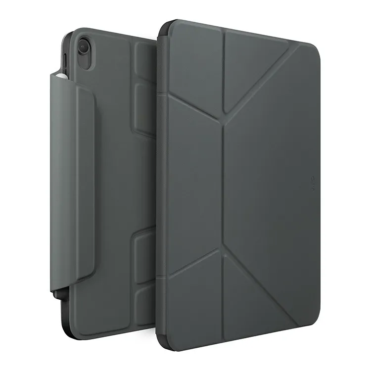 Чехол для iPad Air 13" (2024) UNIQ, с подставкой, экокожа, Зеленый