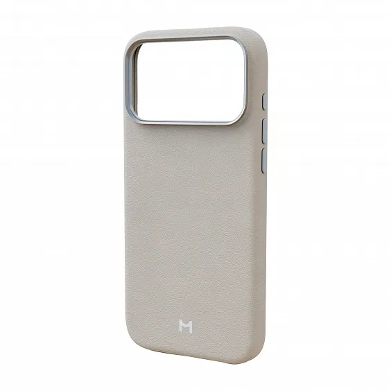 Чехол Magssory Eco-Leather Case для iPhone 17 Pro, с MagSafe, Айвори