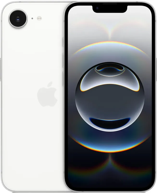 iPhone 16e 128 Гб Белый (eSIM)