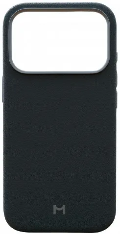 Чехол Magssory Eco-Leather Case для iPhone 17 Pro, с MagSafe, "Тёмная ночь"