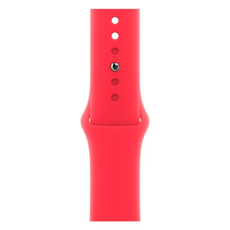 Apple Watch Series 9, 41 мм, корпус из алюминия красного цвета, спортивный ремешок (PRODUCT)RED