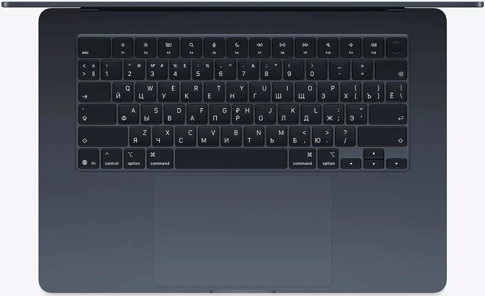 Apple MacBook Air 15" (M4 10C CPU, 10C GPU, 2025) 24 ГБ, 512 ГБ SSD, "Темная ночь", MC6L4