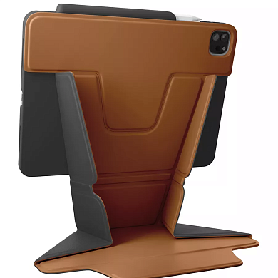 Чехол для iPad Pro 11" (2024) UNIQ, с подставкой, экокожа, Коричневый