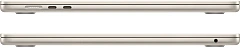 Apple MacBook Air 15" (M2, 2023), 8 ГБ, 512 ГБ SSD, «Сияющая звезда» (MQKV3)
