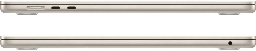 Apple MacBook Air 15" (M2, 2023), 8 ГБ, 512 ГБ SSD, «Сияющая звезда» (MQKV3)