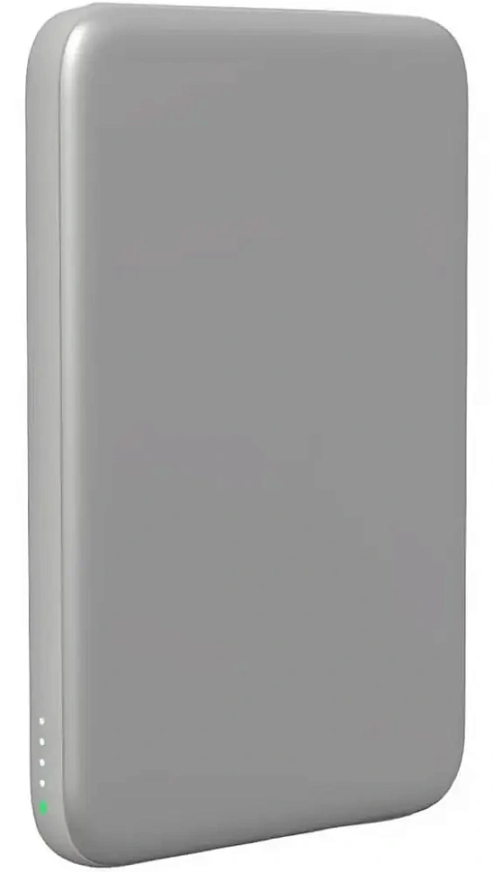 Беспроводной внешний аккумулятор Magssory Core 5K, с MagSafe, Серебристый