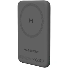 Беспроводной внешний аккумулятор Magssory Core 5K, с MagSafe, "Темная ночь"