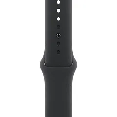 Apple Watch Series 11, 46 мм, корпус из алюминия цвета «чёрный глянец», спортивный ремешок чёрного цвета