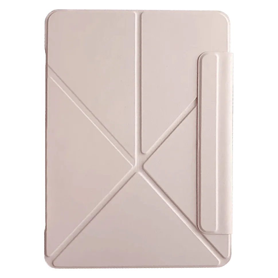 Чехол-книжка с магнитной застежкой для iPad Pro 11" (2024) Пудрово-розовый