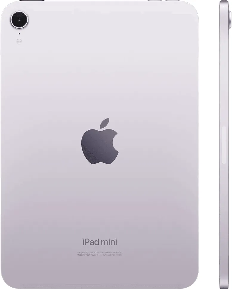 Apple iPad mini 7 (2024) Wi-Fi + Cellular 128 ГБ Сиреневый