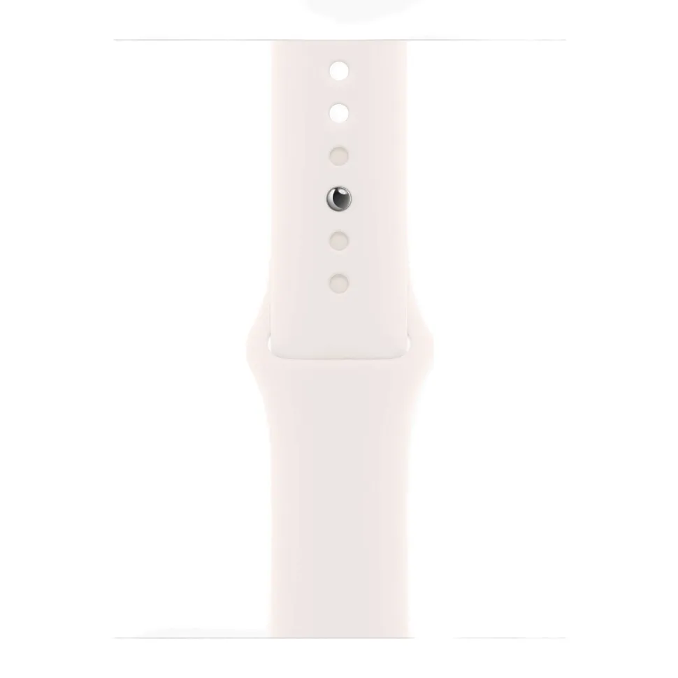 Apple Watch Series 11, 42 мм, корпус из алюминия цвета «розовое золото», спортивный ремешок цвета «лёгкий румянец»