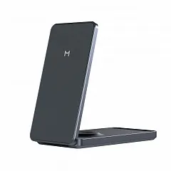 Складное беспроводное зарядное устройство Magssory Flip 3в1, с MagSafe, Антрацит