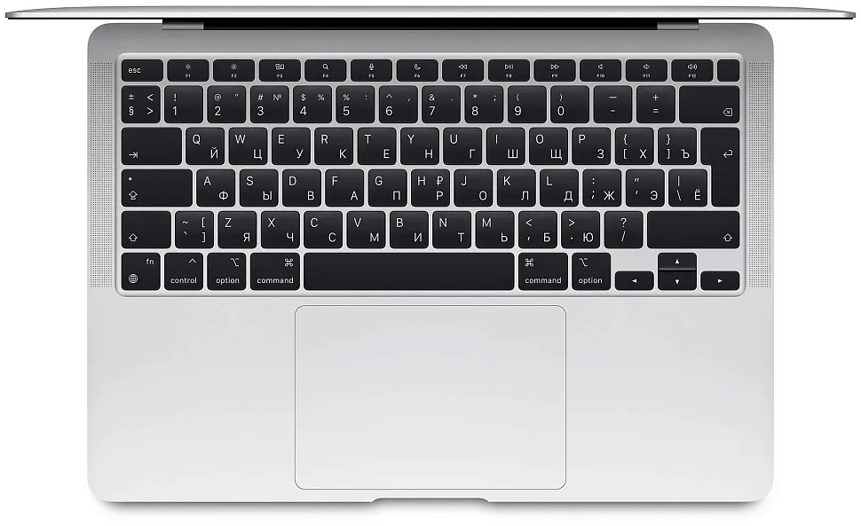 Apple MacBook Air 13" (M1, 2020) 8 ГБ, 256 ГБ SSD, серебристый (MGN93)