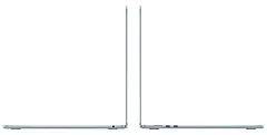 Apple MacBook Air 15" (M4 10C CPU, 10C GPU, 2025) 16 ГБ, 256 ГБ SSD, Небесно-голубой, MC7A4
