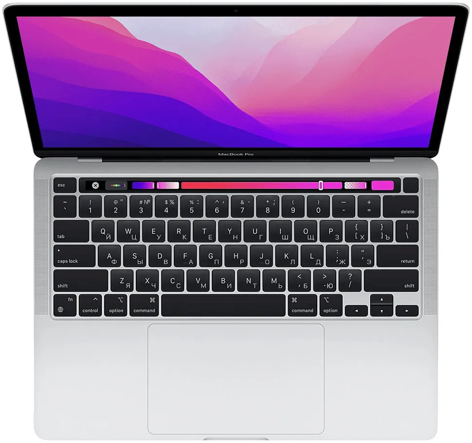Apple MacBook Pro (M2, 2022) 8 ГБ, 512 ГБ SSD, Серебристый (MNEQ3)
