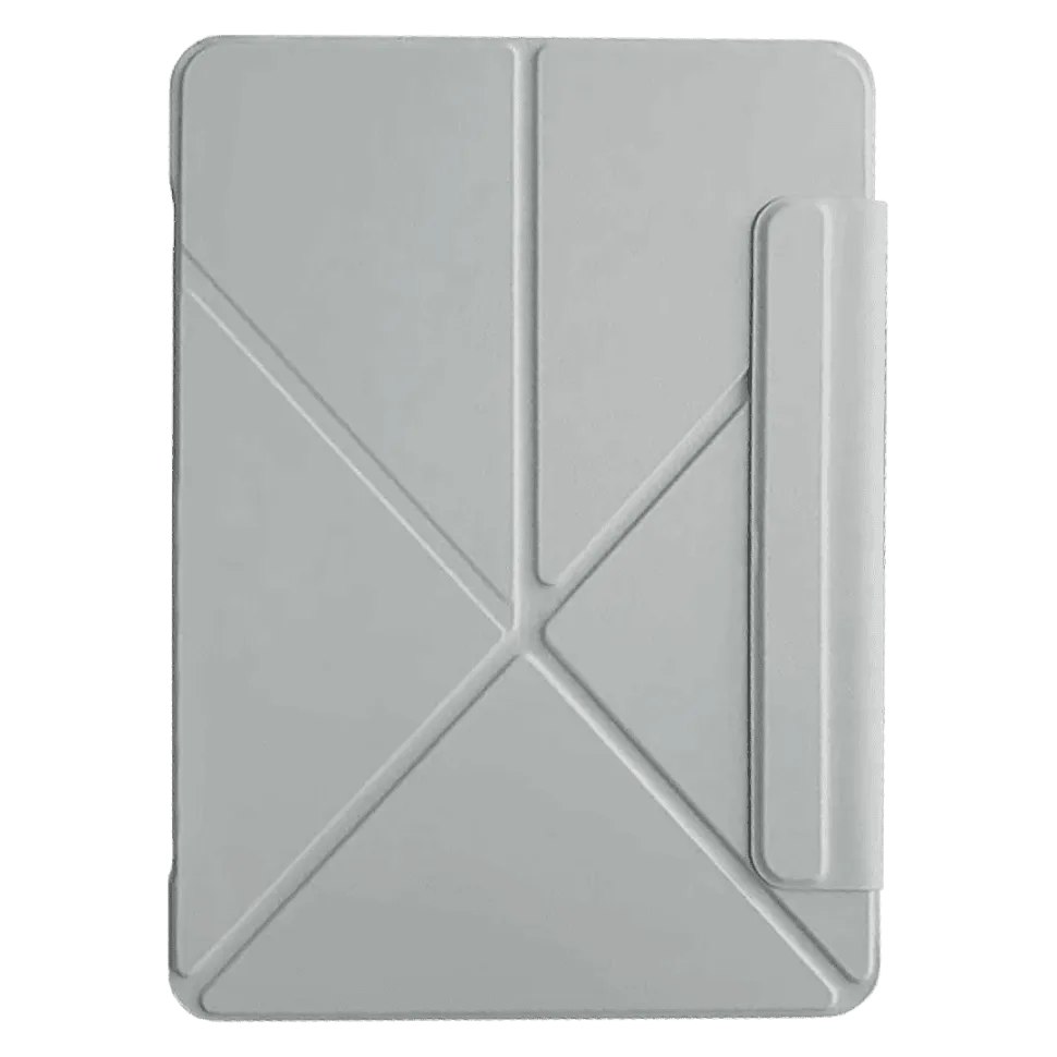 Чехол-книжка с магнитной застежкой для iPad 10" (2022) / 11" (2025) Светло-серый