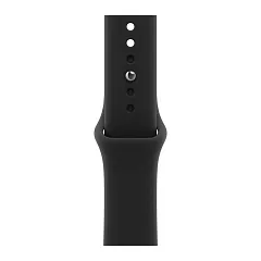 Apple Watch Series 12, 42 мм, корпус из алюминия чёрного цвета, спортивный ремешок чёрного цвета