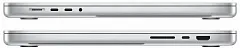 Apple MacBook Pro 16" (M1 Pro 10C CPU, 16C GPU, 2021) 16 ГБ, 512 ГБ SSD, серебристый (MK1E3)