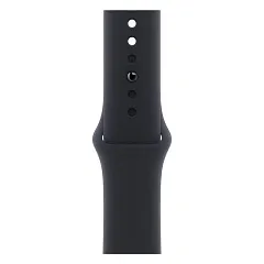 Apple Watch Series 9, 41 мм, корпус из алюминия цвета «темная ночь», спортивный ремешок «темная ночь»