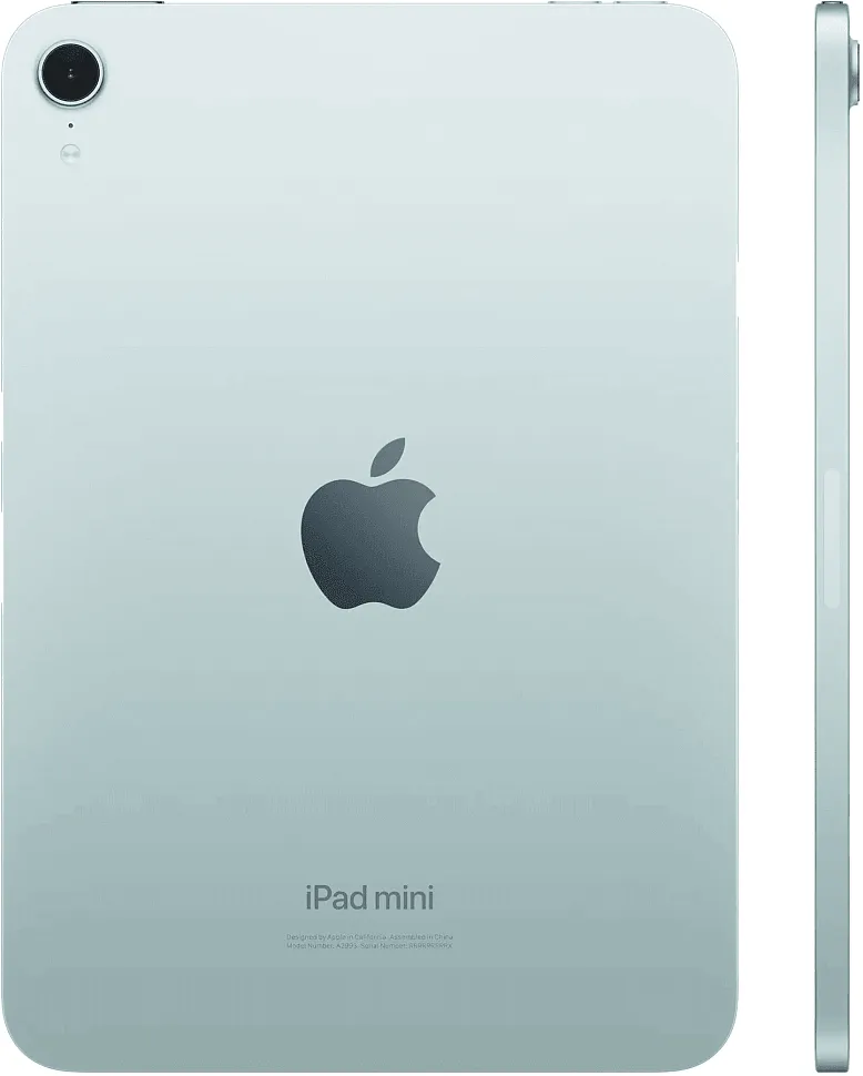 Apple iPad mini 7 (2024) Wi-Fi + Cellular 128 ГБ Голубой