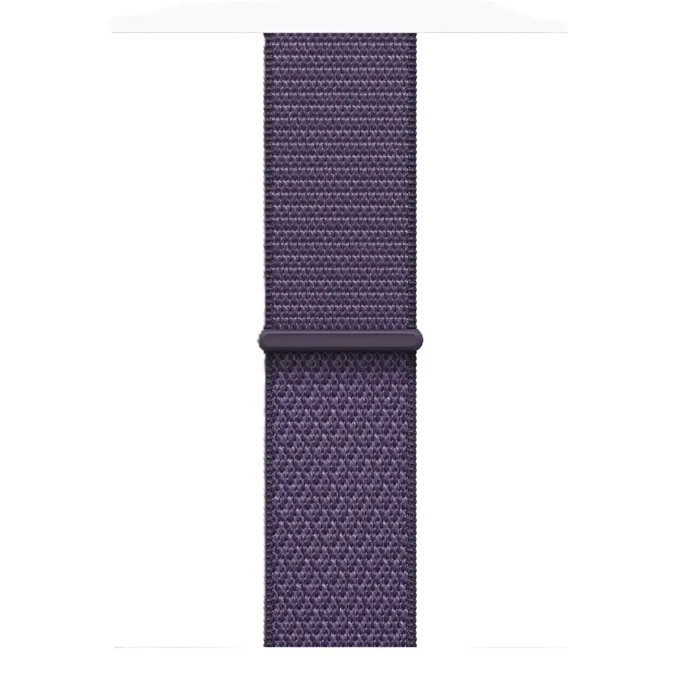 Apple Watch Series 11, 46 мм, корпус из алюминия цвета «розовое золото», спортивный ремешок Loop цвета «фиолетовый туман»