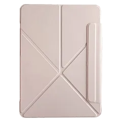 Чехол-книжка с магнитной застежкой для iPad Pro 13" (2024) Пудрово-розовый