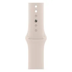 Apple Watch Series 9, 45 мм, корпус из алюминия цвета «сияющая звезда», спортивный ремешок «сияющая звезда»