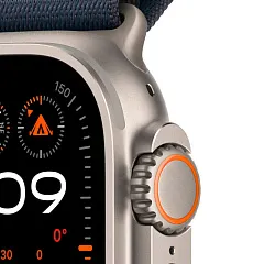 Apple Watch Ultra 2 GPS + Cellular, 49 мм, корпус из титана, ремешок Alpine синего цвета