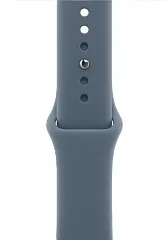 Apple Watch Series 11, 46 мм, корпус из алюминия цвета «космический серый», спортивный ремешок цвета «якорный синий»