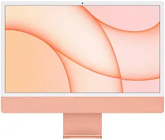 Apple iMac 24" Retina 4,5K, M1 (8C CPU, 8C GPU), 8 ГБ, 256 ГБ SSD, оранжевый