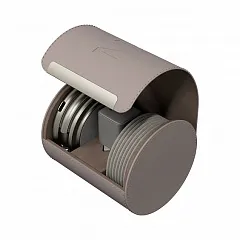 Складное беспроводное зарядное устройство 3в1 Magssory Signature Pro, с поддержкой Qi2, "Титановый"