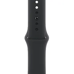 Apple Watch Series 11, 46 мм, корпус из алюминия цвета «космический серый», спортивный ремешок чёрного цвета